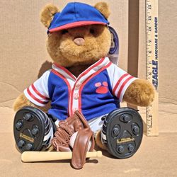 Build A Bear Baseball Stuffed Bear With Bat Ball Glove