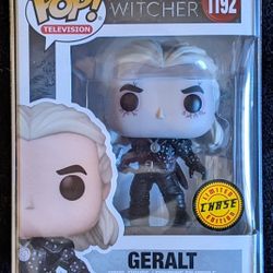 Funko Pop The Witcher Geralt Chase 1192 With Protector