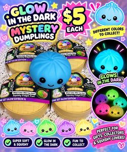 Glow in the dark dumplings