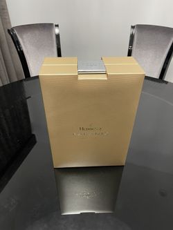 Hennessey Paradis cognac empty bottle in a box