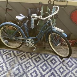 Vintage  Blu Monarck Bike
