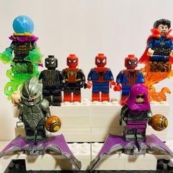 Spiderman Green Goblin Minifigure Bundle Set | New Custom LEGO Compatible Toys
