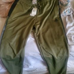 adidas men's large tiro pants green new with tags