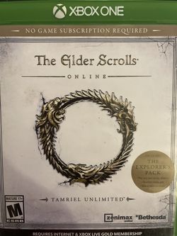 The ELDER SCROLLS -Online- Tamriel Unlimited (X-Box ONE + Series X)