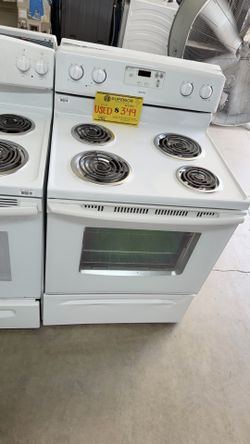 PREOWNED ELECTRIC STOVE COIL TOP