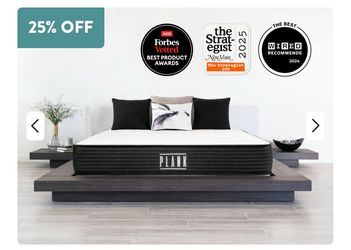 Plank Queen Mattress - 1 year old
