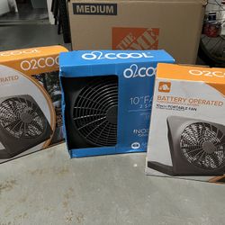 Battery Operated Fans