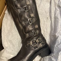 Steve Madden Leather Rocky Boots