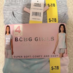 BCBG Girls Youth Sleep Set - New 