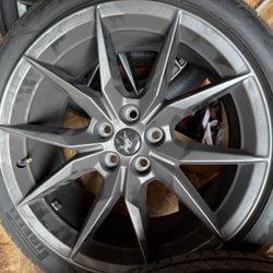 Dark Horse Mustang Wheels And Tires 