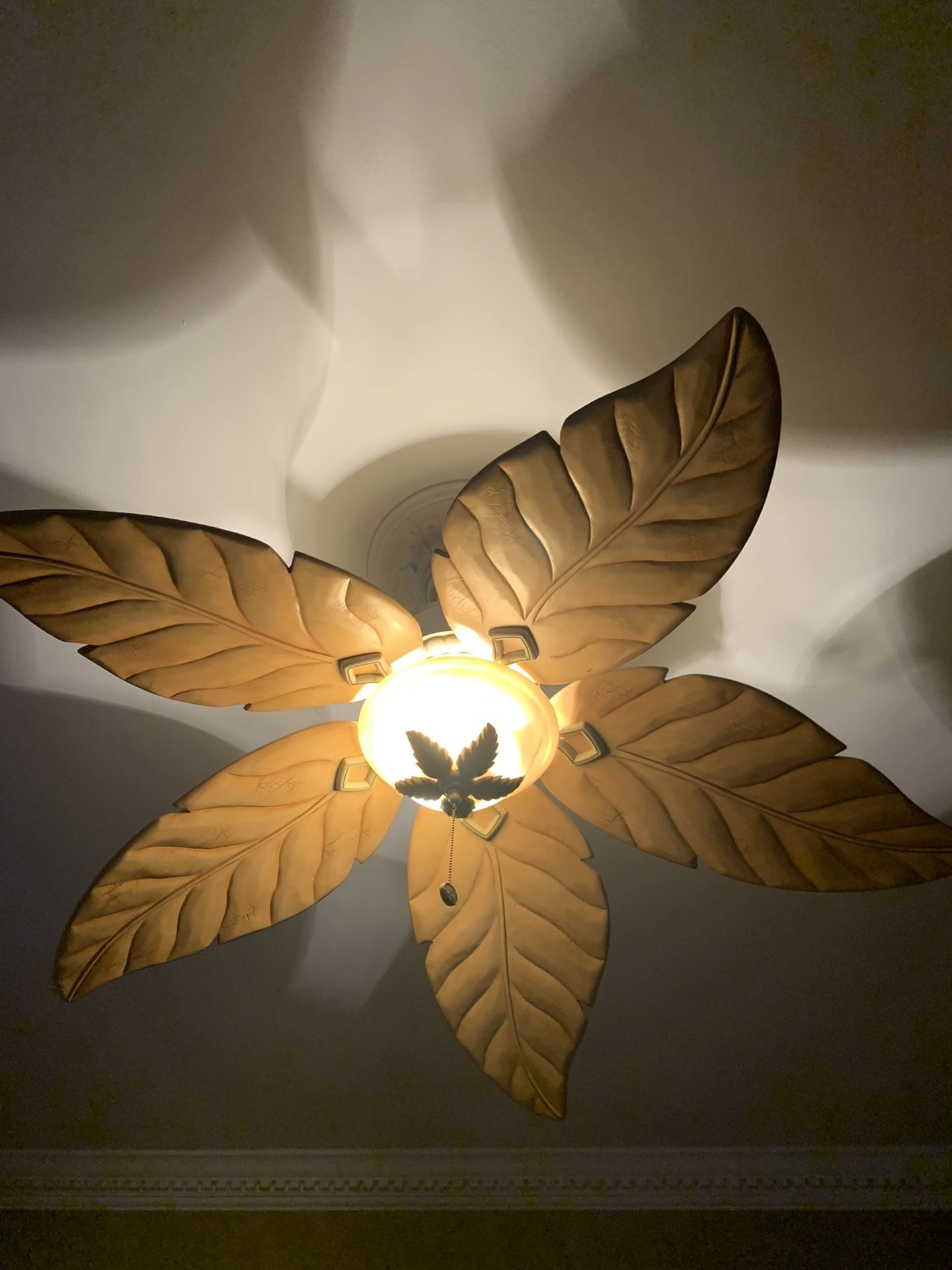 Palm Leaf Celing Fans(Set Of 2)