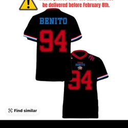 Super Bowl Jersey 3 X Bad Bunny