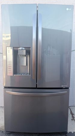 Refrigerator lg black Stainless