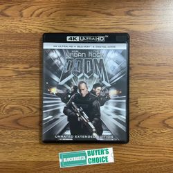 Doom (Unrated Extended Edition) 4K UHD Blu-ray Combo Pack [4K UHD Blu-ray + Blu-ray]