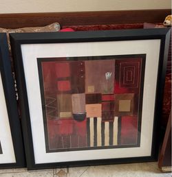 Picture Art Framed 36” x 36” beautiful $60