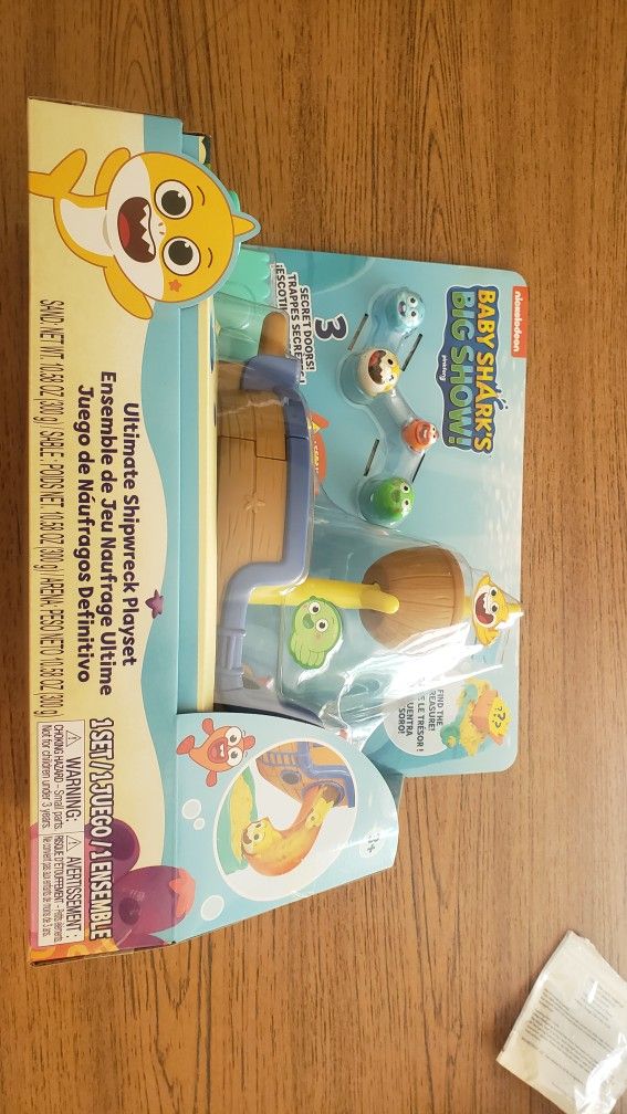 Baby Shark Big Show Play Set New In Box