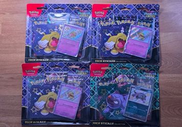 Paldean fates sticker collection