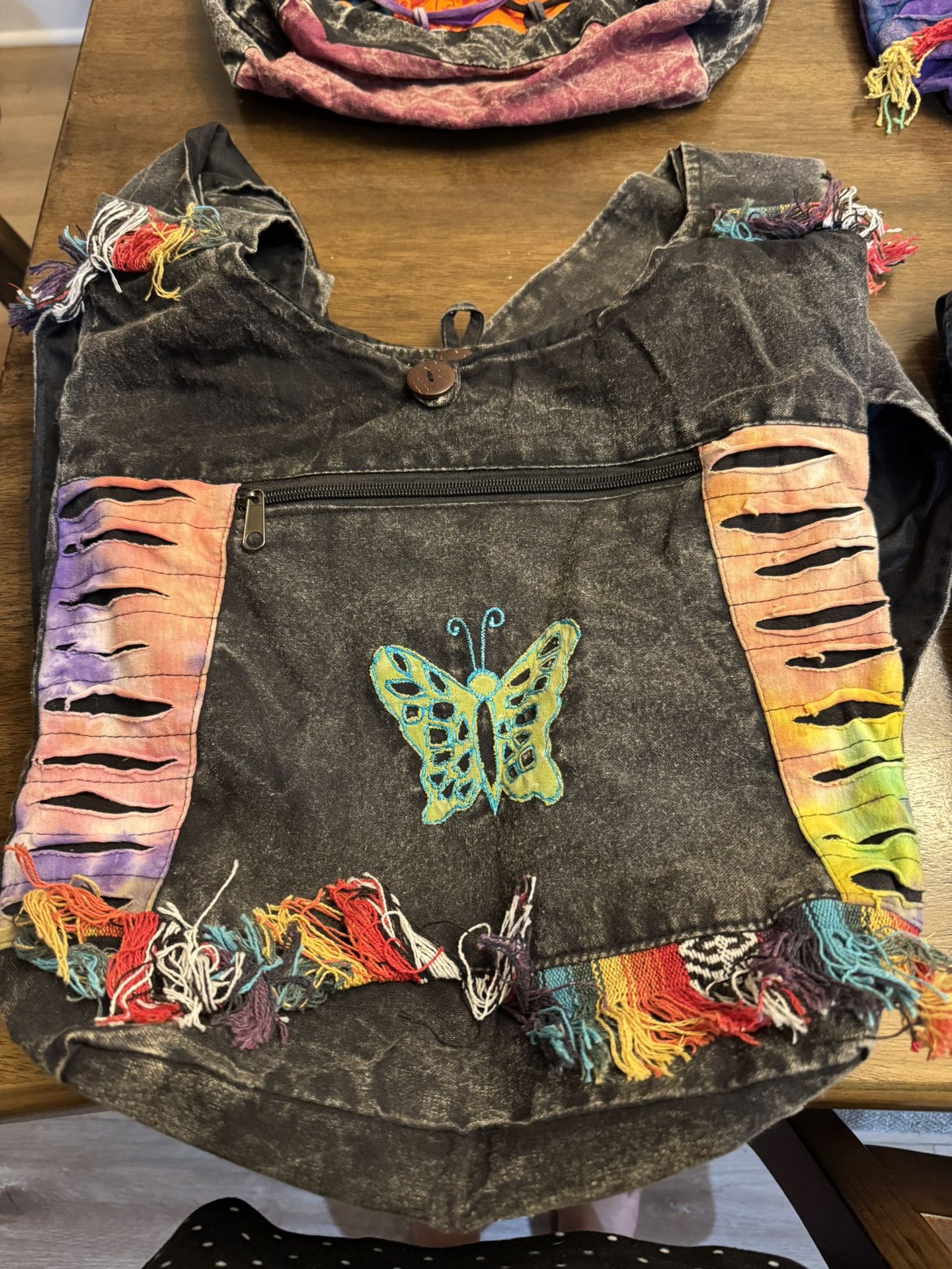 Boho Crossbody Bag From Nepal-new