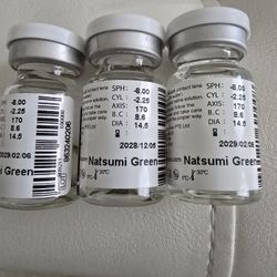 Green Toric Contacts For Astigmatism 