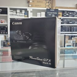 Canon PowerShot G7X Mark III
