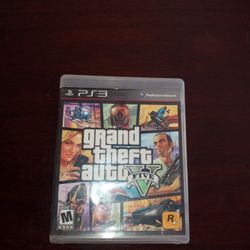 PlayStation 3 GTA5 Game Great Condition 