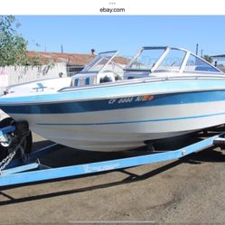 1994 Reinell Boat With Trailer 19ft. $ 2,100