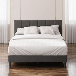 Grey Full Size Bed Frame