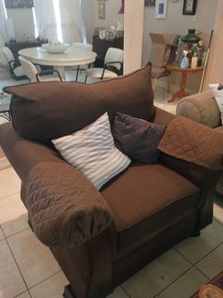 Oversized comfy chair