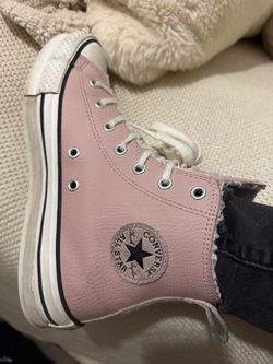 Converse Chuck Taylor All Star High Top Pink Leather
