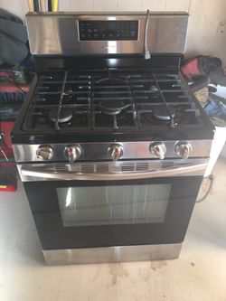Samsung gas oven stove top