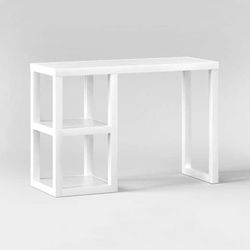 Wood Writing Desk with Storage - Threshold