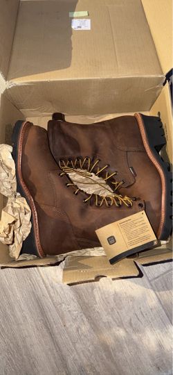 Red Wing Logger Work Boots – Brown – Size 10.5