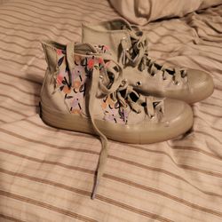 Converse Chuck 70 High Top Floral Patchwork size 8