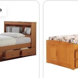 Twin Bed With Storage Underneath 