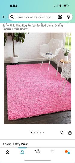5x8 Pink Rug