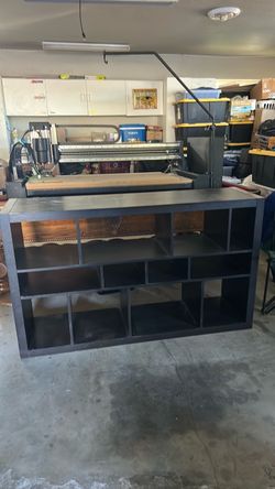 Black shelf