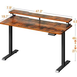 Electric adjustable desk