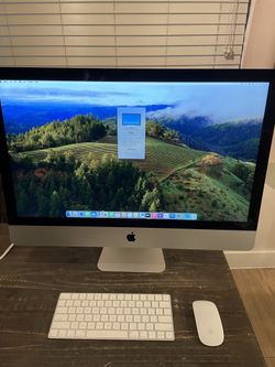 2019 Apple iMac 27-inch 5k Retina Display 3 GHz 6-core Intel Core i5 Processor 32gb Ram 500gb Ssd Wireless Keyboard And Mouse 
