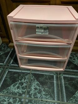 Pink drawers