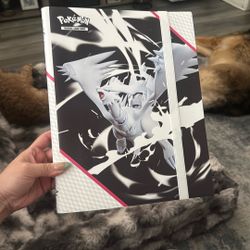 White Flare Pokemon Binder