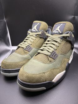 Air Jordan 4 Retro SE Craft Olive Medium Size 13 FB9927-200