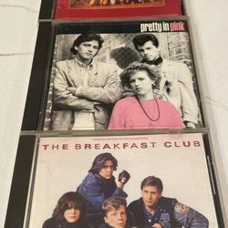 Breakfast Club-Pretty In Pink-St Elmos Fire Movie Sound CDs