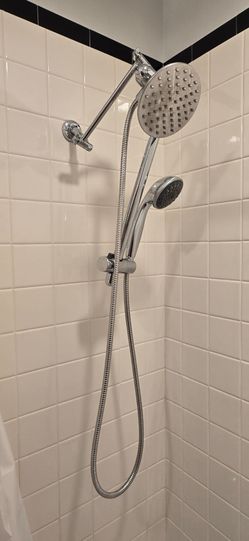 Kholer 3-in-1 Combination Shower Head System - Adjustable Dual Shower Head