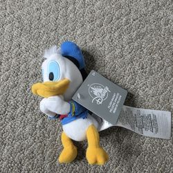 Donald Duck Clip On Plushy