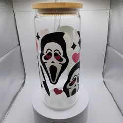Scream Glass Tumbler
