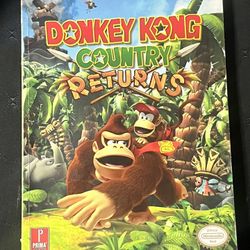 Donkey Kong Country Returns Book