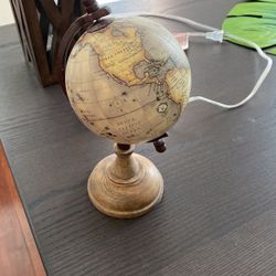 desk globe decoration 