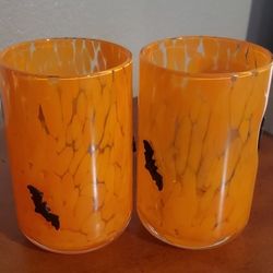 16 fl oz Halloween Bat Charm Drinking Glass
(Price Is For 2)