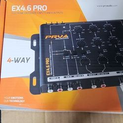 Car Stereo 4 Way Crossovwr EX4.6 PRO NEW