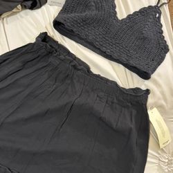 Skirt And Top Set